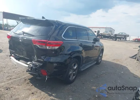 2019 Toyota Highlander Limited Platinum из США, поврежденный, VIN 5TDYZRFH0KS324141
